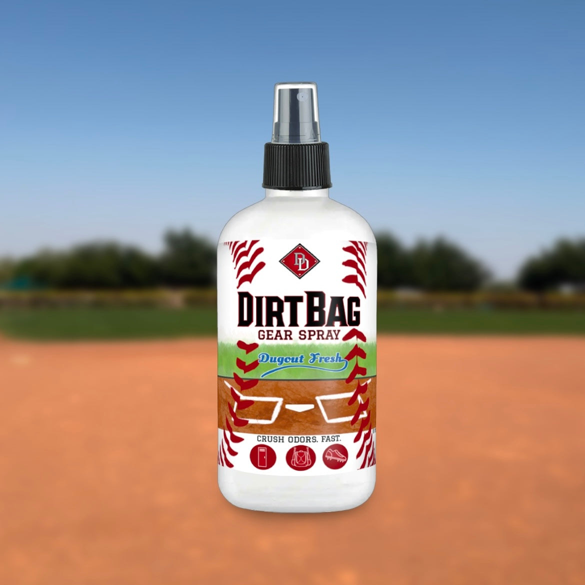 DirtBag Gear Spray – Built for Baseball