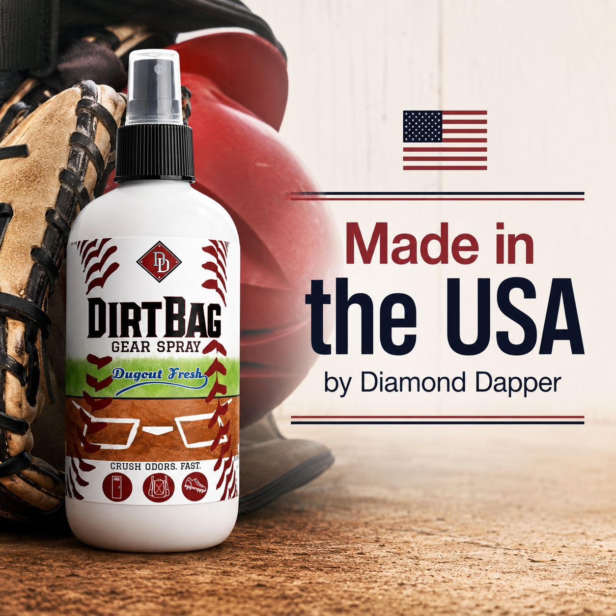 DirtBag Gear Spray by Diamond Dapper