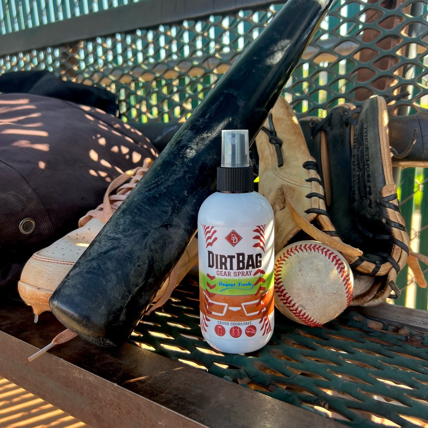 DirtBag Gear Spray – Built for Baseball